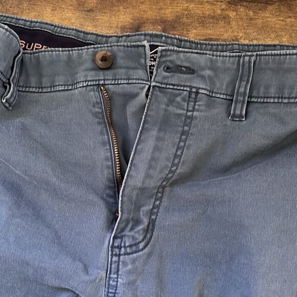 St. John's Bay Super Stretch Dusty Blue Dress Pants - Picture 6 of 10